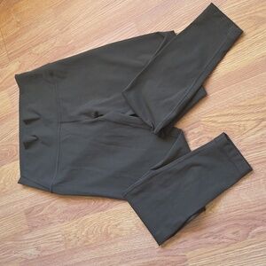 Lululemon Leggings 6  Wunder Under High Rise Tight 25” — Olive Green
